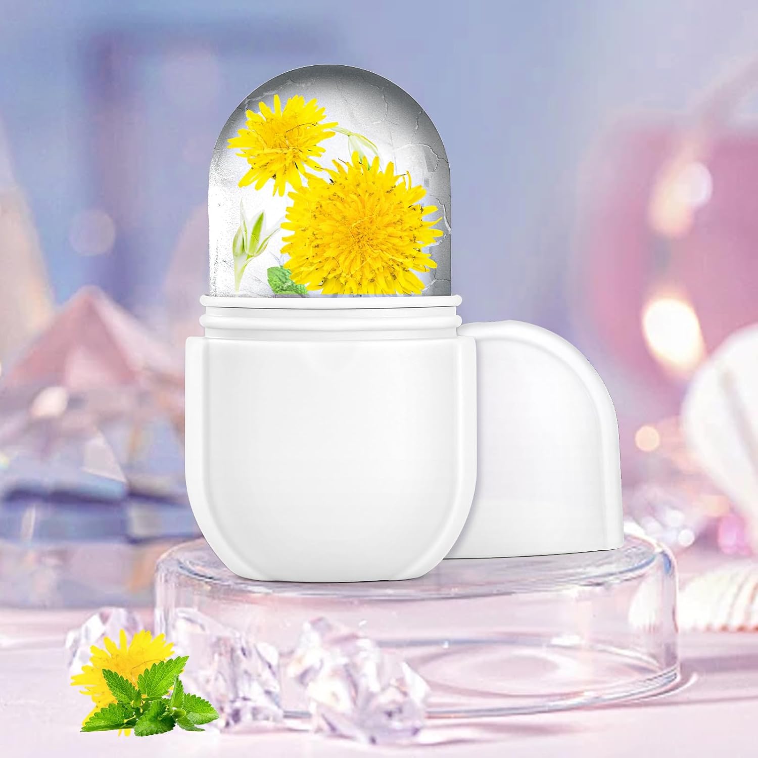 RODILLO FACIAL DE HIELO IMEASY CON MOLDE DE SILICONA PARA MASAJE Y CUIDADO DE ROSTRO Y CUELLO - 2