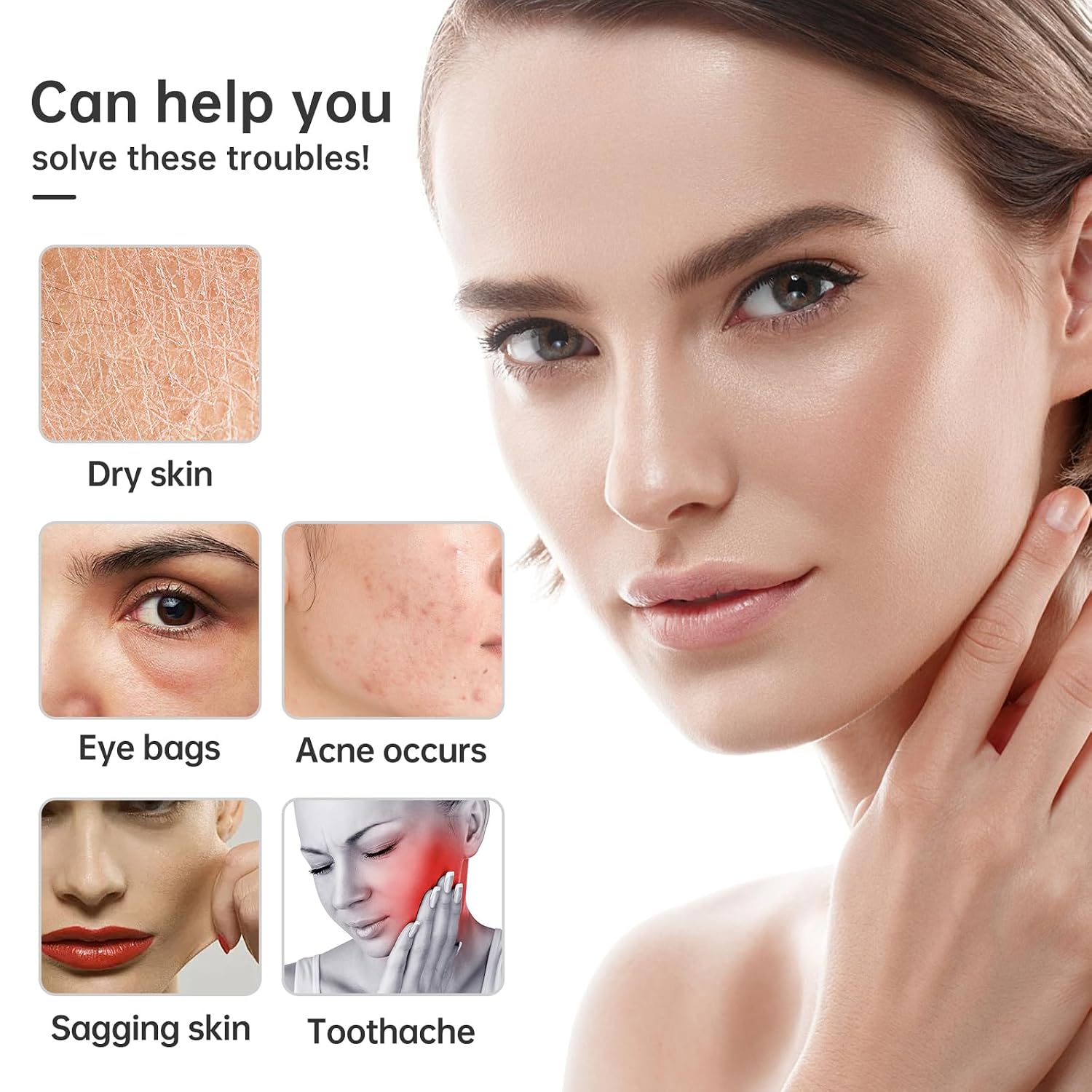 RODILLO DE HIELO PARA ROSTRO Y OJOS IMEASY NARANJA - 2
