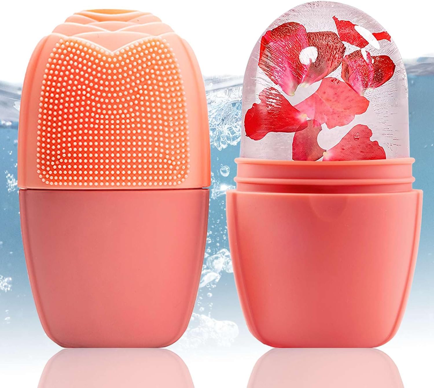 RODILLO DE HIELO PARA ROSTRO XHJRI ROSA - 1