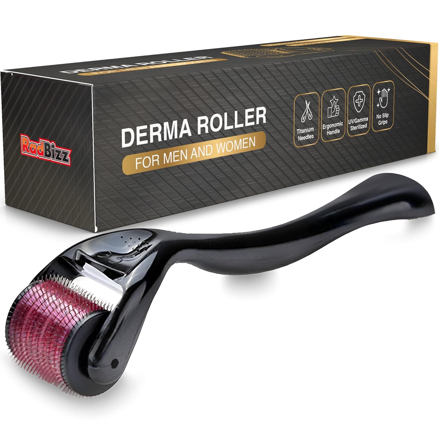 DERMA ROLLER RADBIZZ 0.25MM CON ESTUCHE - 1