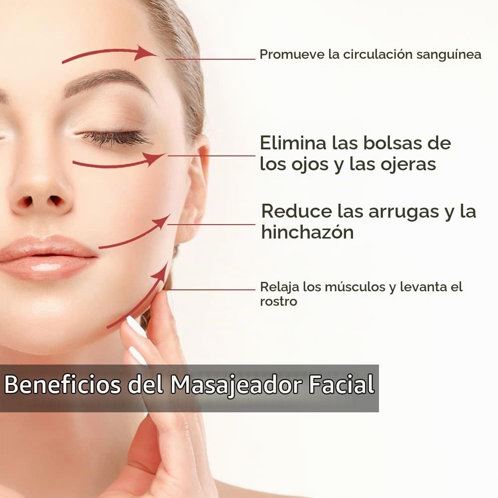 RODILLO FACIAL Y GUA SHA YEAMON ACERO INOXIDABLE - 5