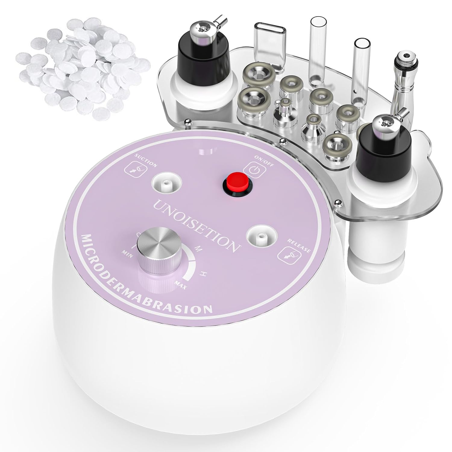 MÁQUINA DE MICRODERMOABRASIÓN UNOISETION DIAMOND 105U BLANCO PURO - 1