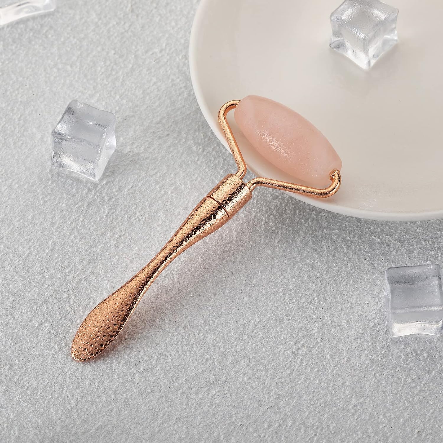 RODILLO FACIAL TEKSON JADE 2 EN 1 PARA MASAJE Y CUIDADO DE LA PIEL - 5