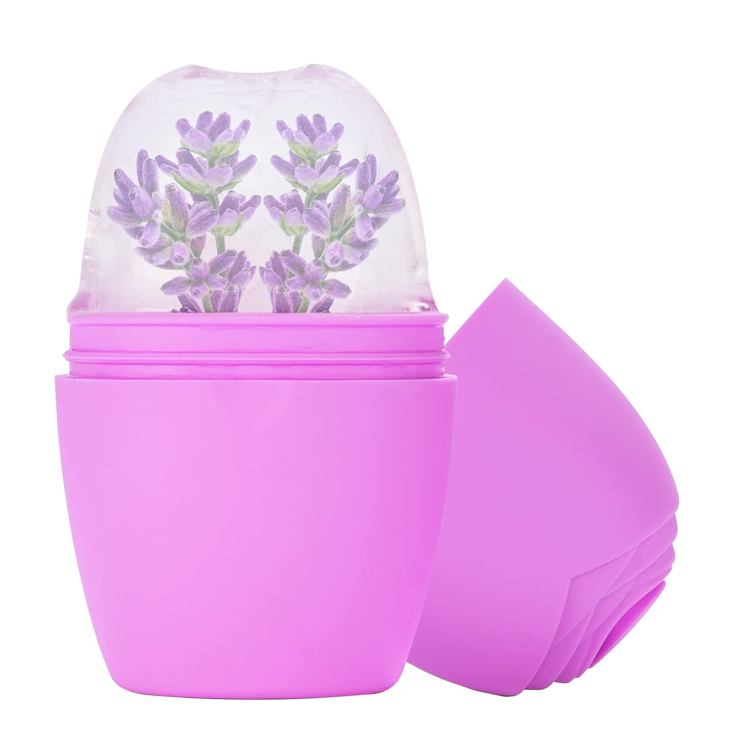 RODILLO FACIAL DE HIELO EVMLIY DE SILICONA PARA ROSTRO Y CUELLO - 1