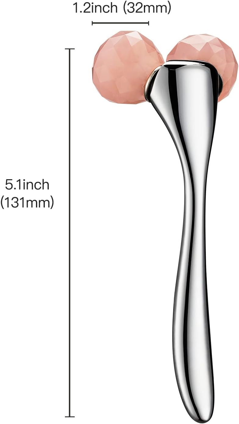 RODILLO MASAJEADOR FACIAL TEKSON 3D METAL PARA REAFIRMAR Y ANTIARRUGAS - 5