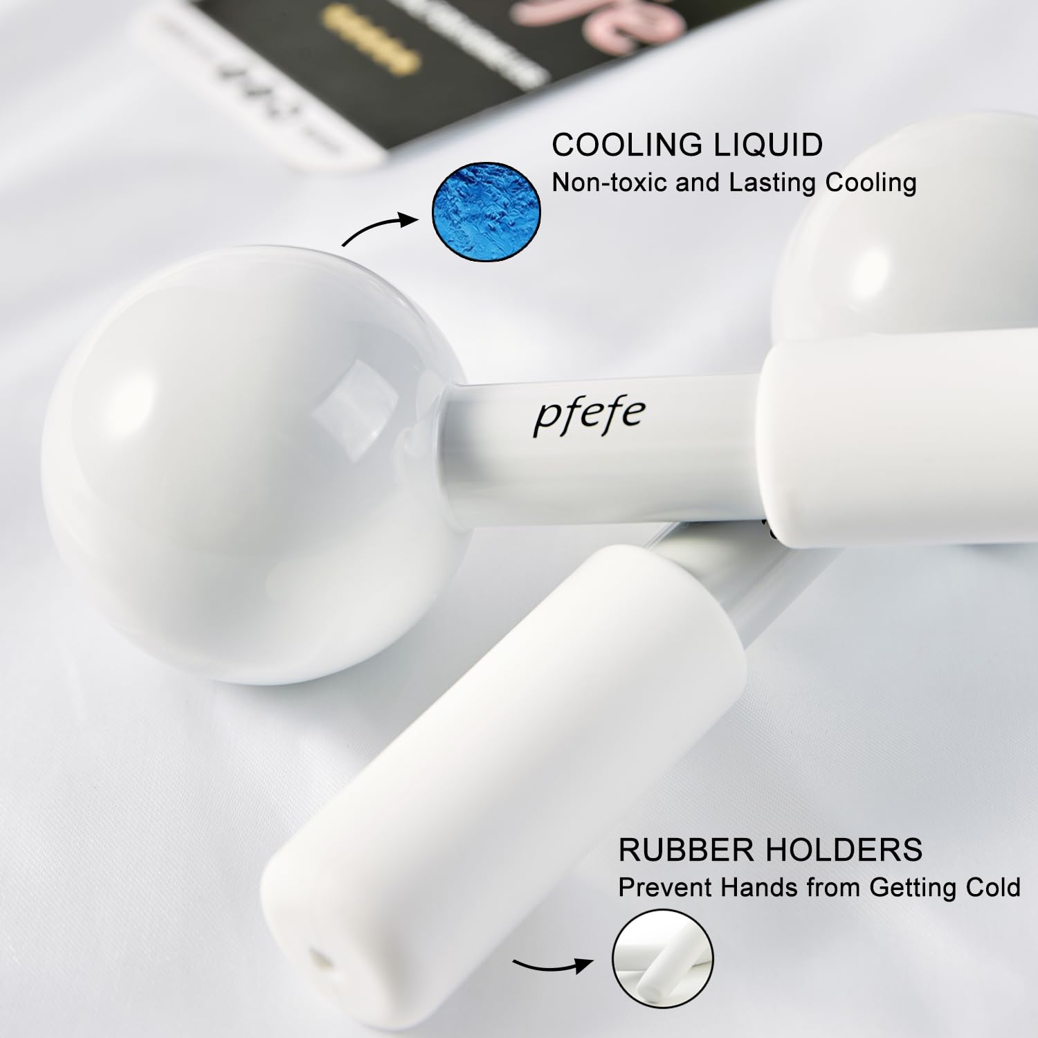 RODILLOS FACIALES PFEFE ICE GLOBES ACERO INOXIDABLE - 3