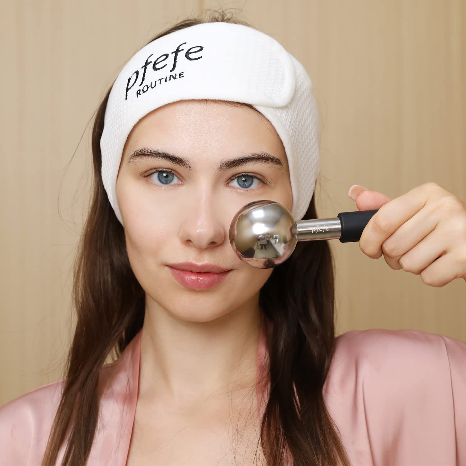 RODILLOS FACIALES PFEFE ICE GLOBES ACERO INOXIDABLE - 5
