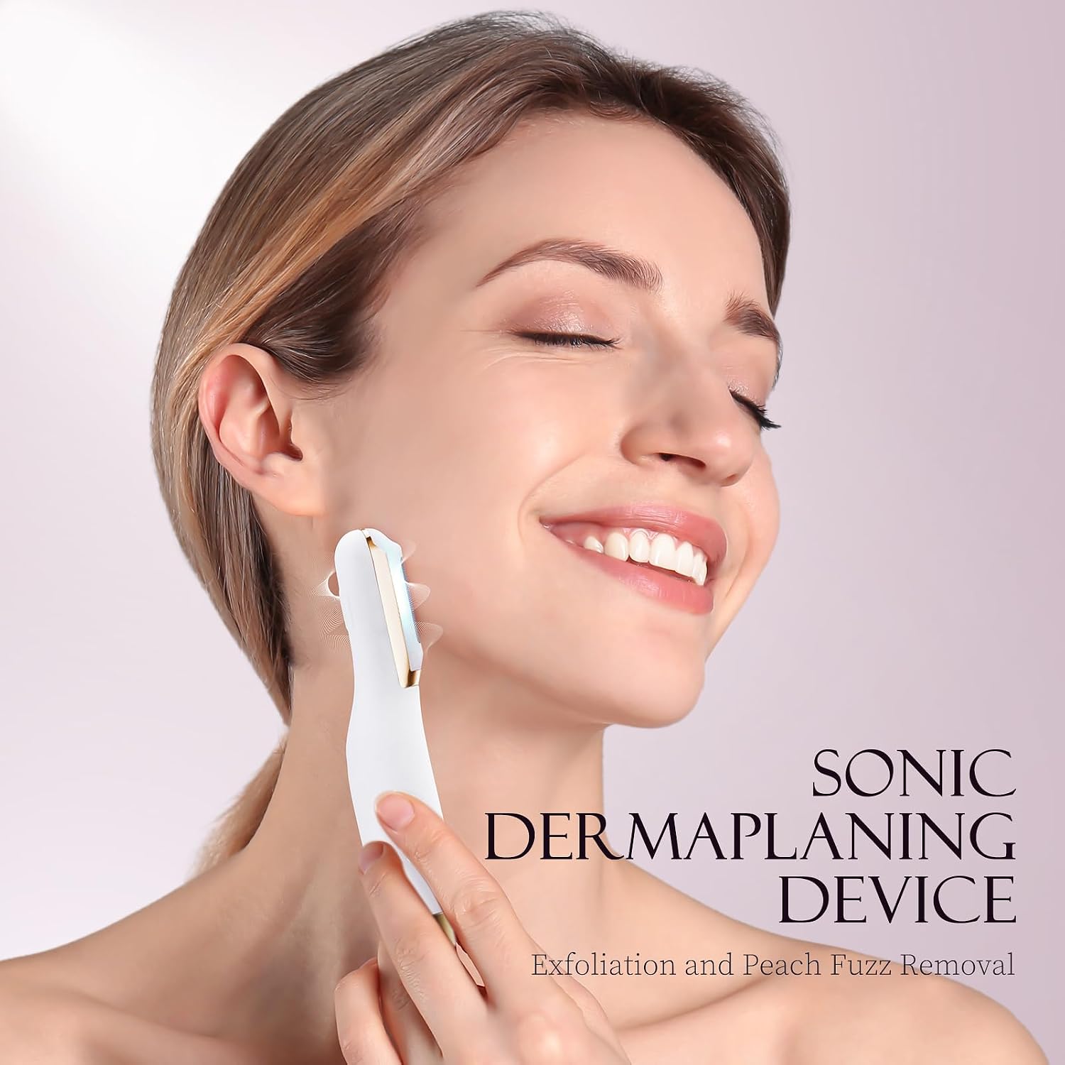 RASURADORA DERMAPLANE SONIC CEVEK U DERMAPRO+ BLANCA - 3