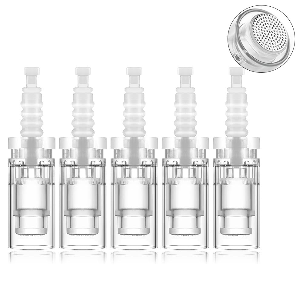CARTUCHOS REDONDOS NANO 5 UNIDADES PARA BAYONET MICRONEEDLE PEN MEETCARE N2 M5 M7 - 1