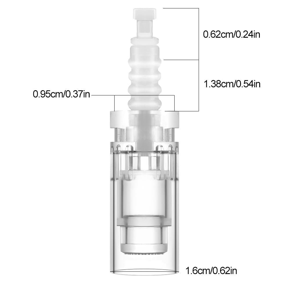 CARTUCHOS REDONDOS NANO 5 UNIDADES PARA BAYONET MICRONEEDLE PEN MEETCARE N2 M5 M7 - 3