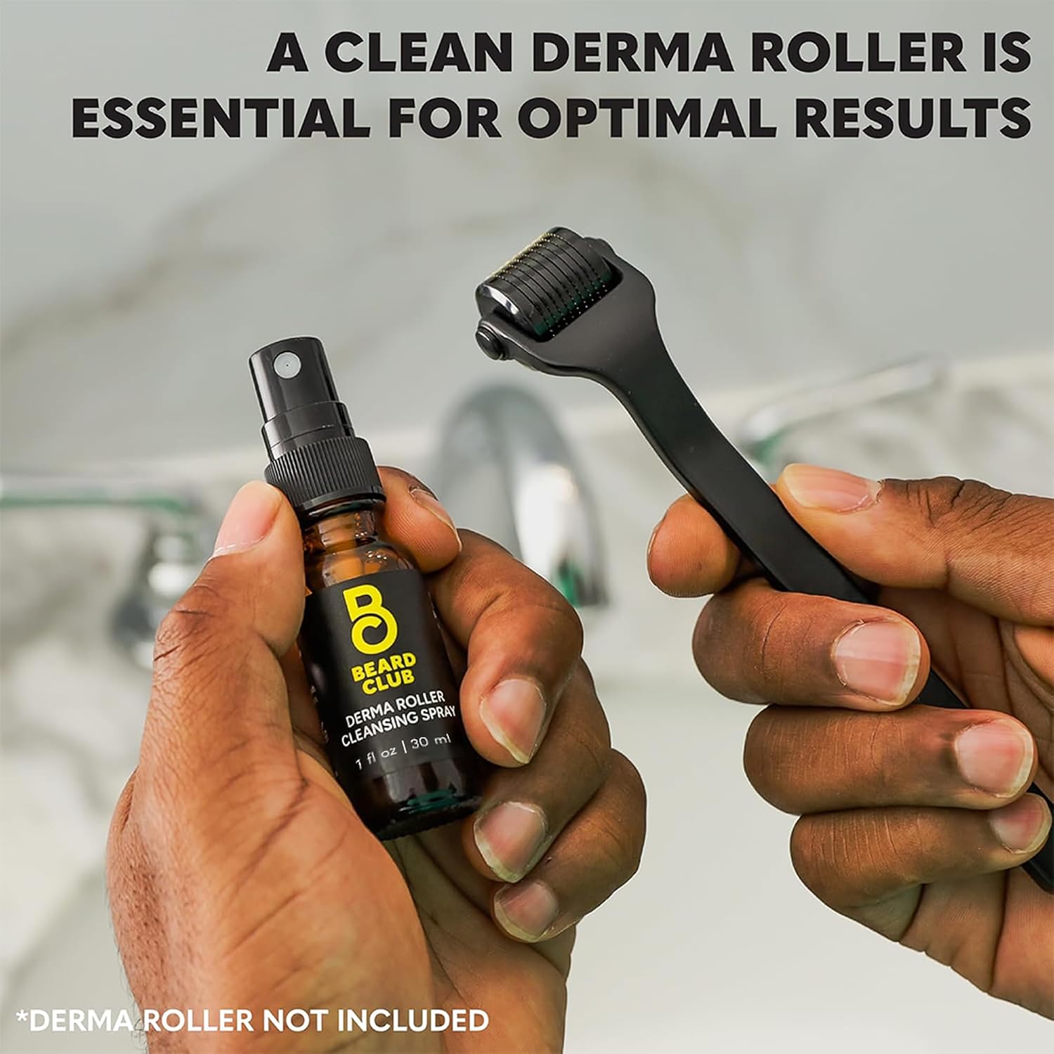 SPRAY LIMPIADOR THE BEARD CLUB DERMA ROLLER 30ML - 5