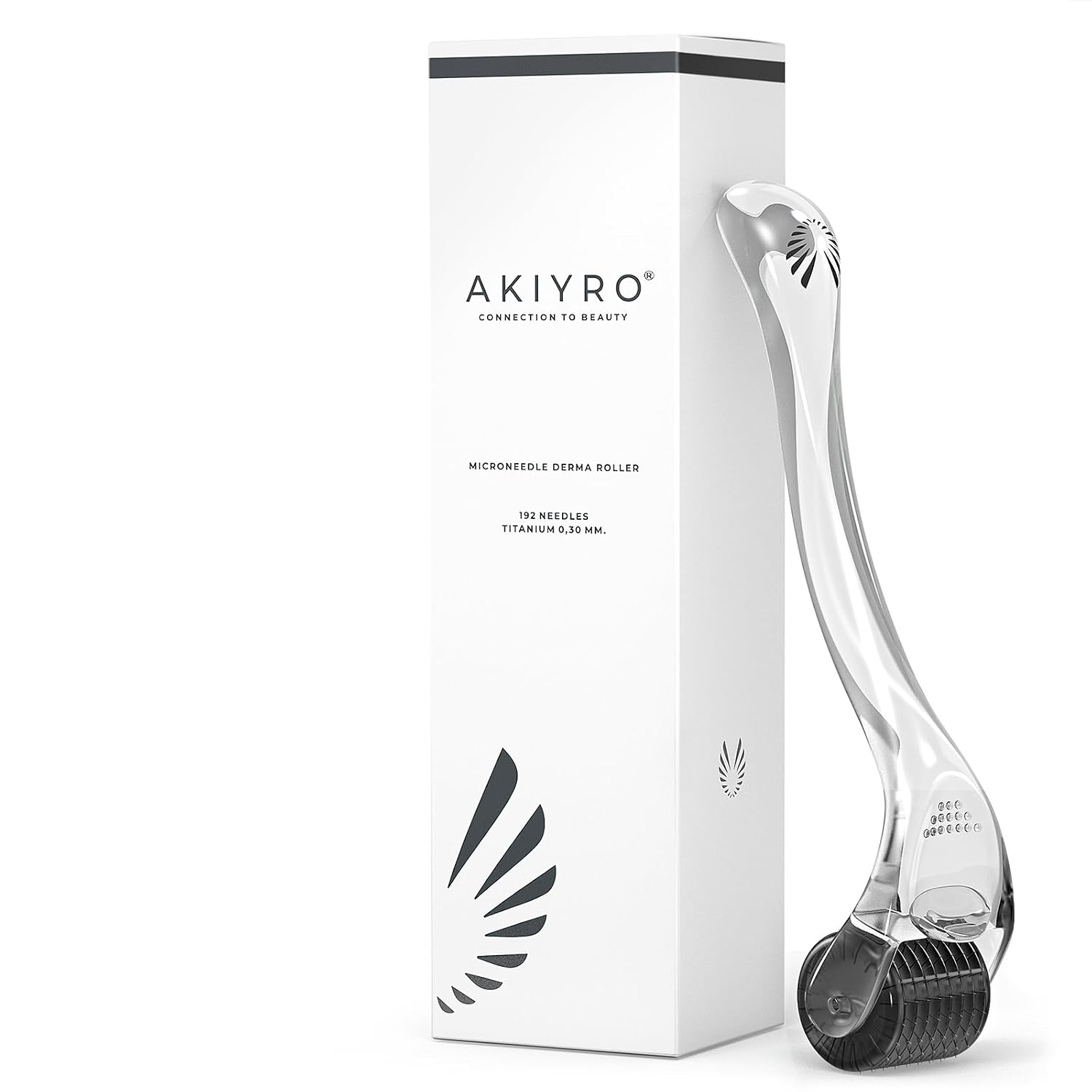RODILLO DERMA AKIYRO 0.30MM CON ESTUCHE NEGRO - 1