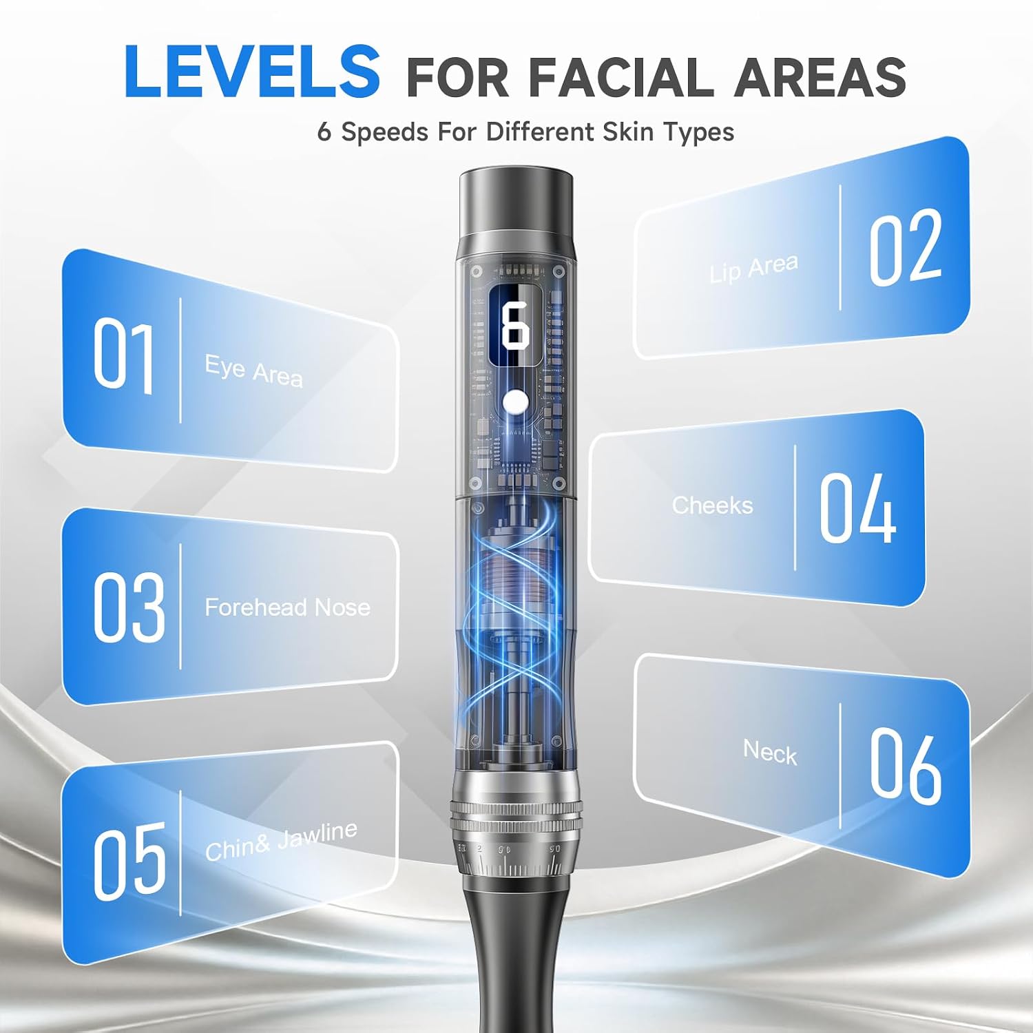 MICRONEEDLING PEN ZUANYIE 0.25MM GRIS - 3