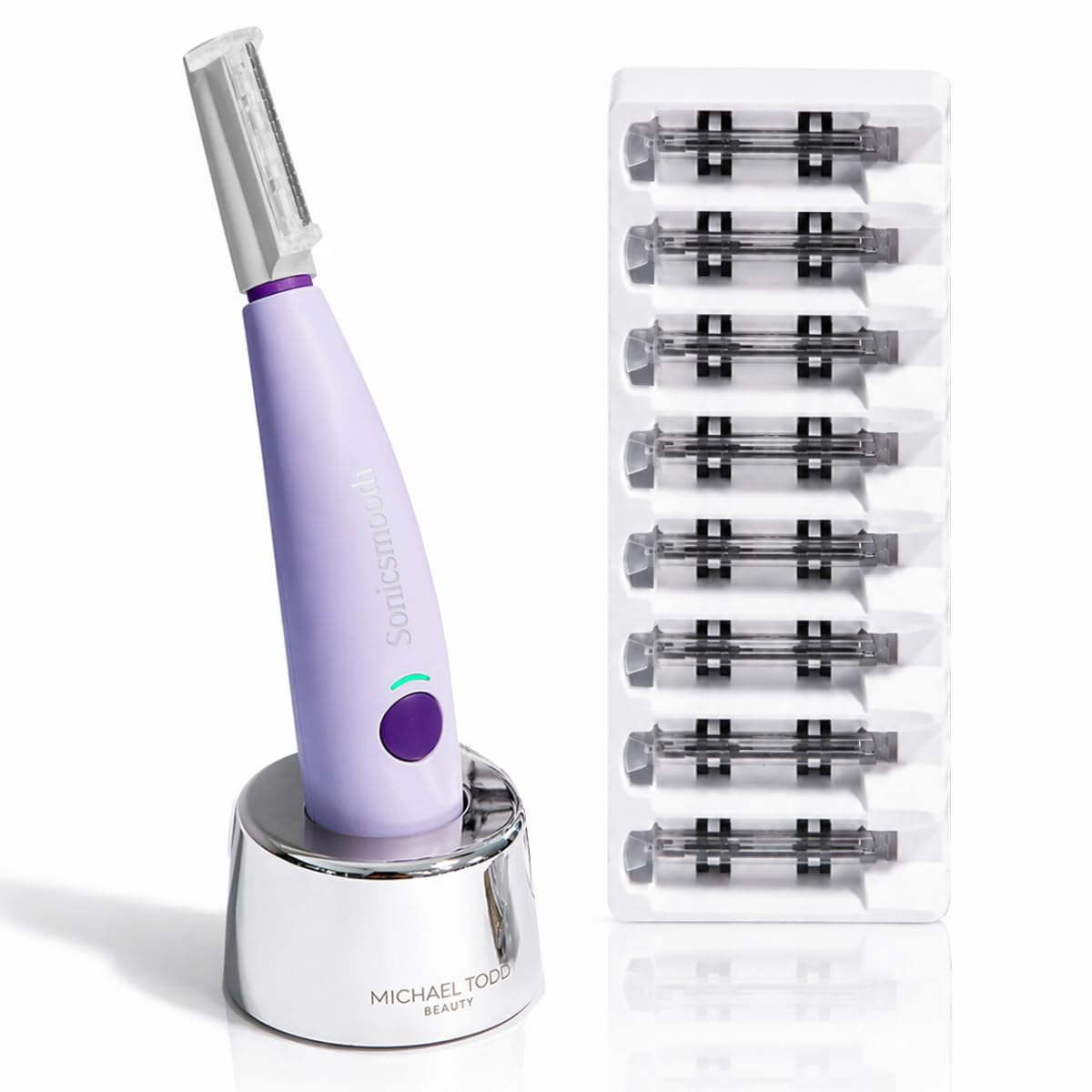 RASURADORA DERMAPLANE MICHAEL TODD BEAUTY SONICSMOOTH PARA ROSTRO MUJER - 1
