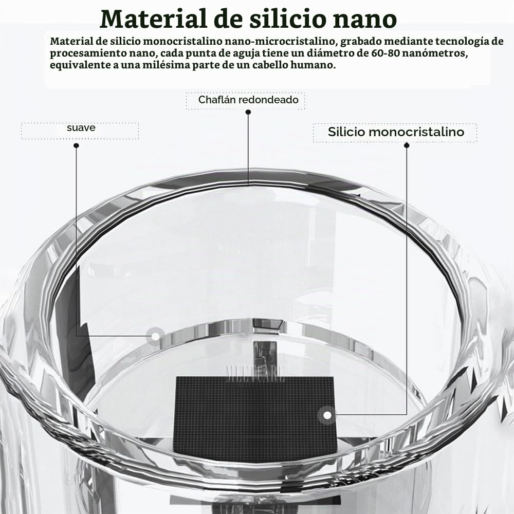 CARTUCHOS DE SILICONA 3D PARA MICRONEEDLE PEN MEETCARE N2 M5 M7 5 UNIDADES - 4