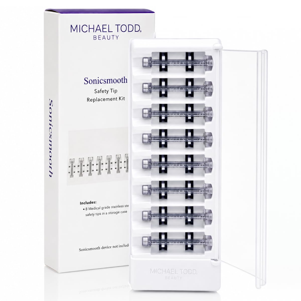 RECAMBIOS PARA DERMAPLANING MICHAEL TODD BEAUTY 8 UNIDADES - 1
