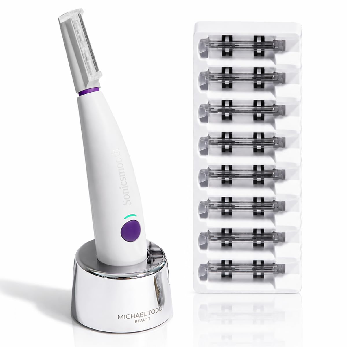 RASURADORA DERMAPLANE MICHAEL TODD BEAUTY SONICSMOOTH PARA ROSTRO MUJER - 1