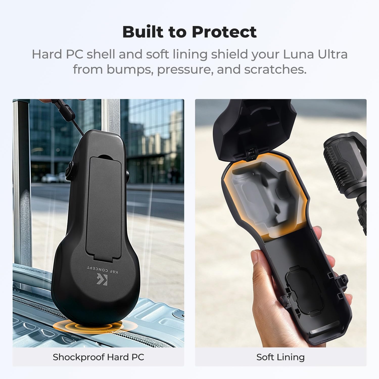 CARCASA PROTECTORA KYF CONCEPT PARA INSTA360 LUNA ULTRA - 5