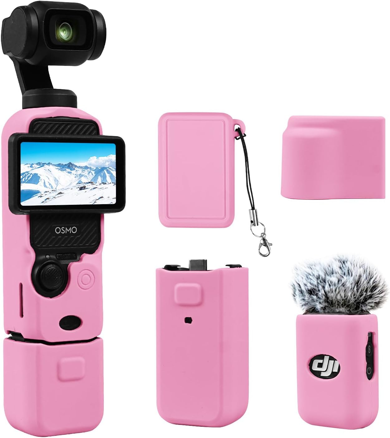 CARCASA PROTECTORA EASY HOOD PARA DJI OSMO POCKET 3/XTRA MUSE ROSA - 1
