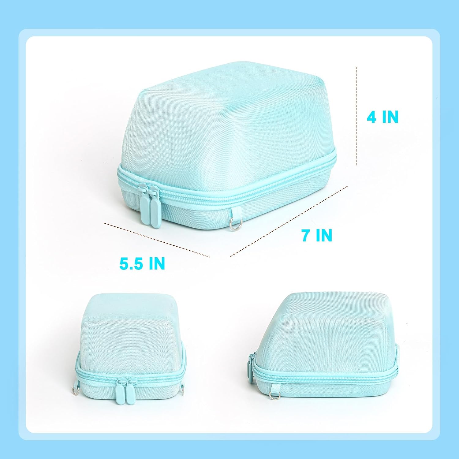 FUNDA PARA CÁMARA WOGOZAN PARA POLAROID NOW/NOW+/I-TYPE/FLIP INSTANT CAMERA AZUL - 5