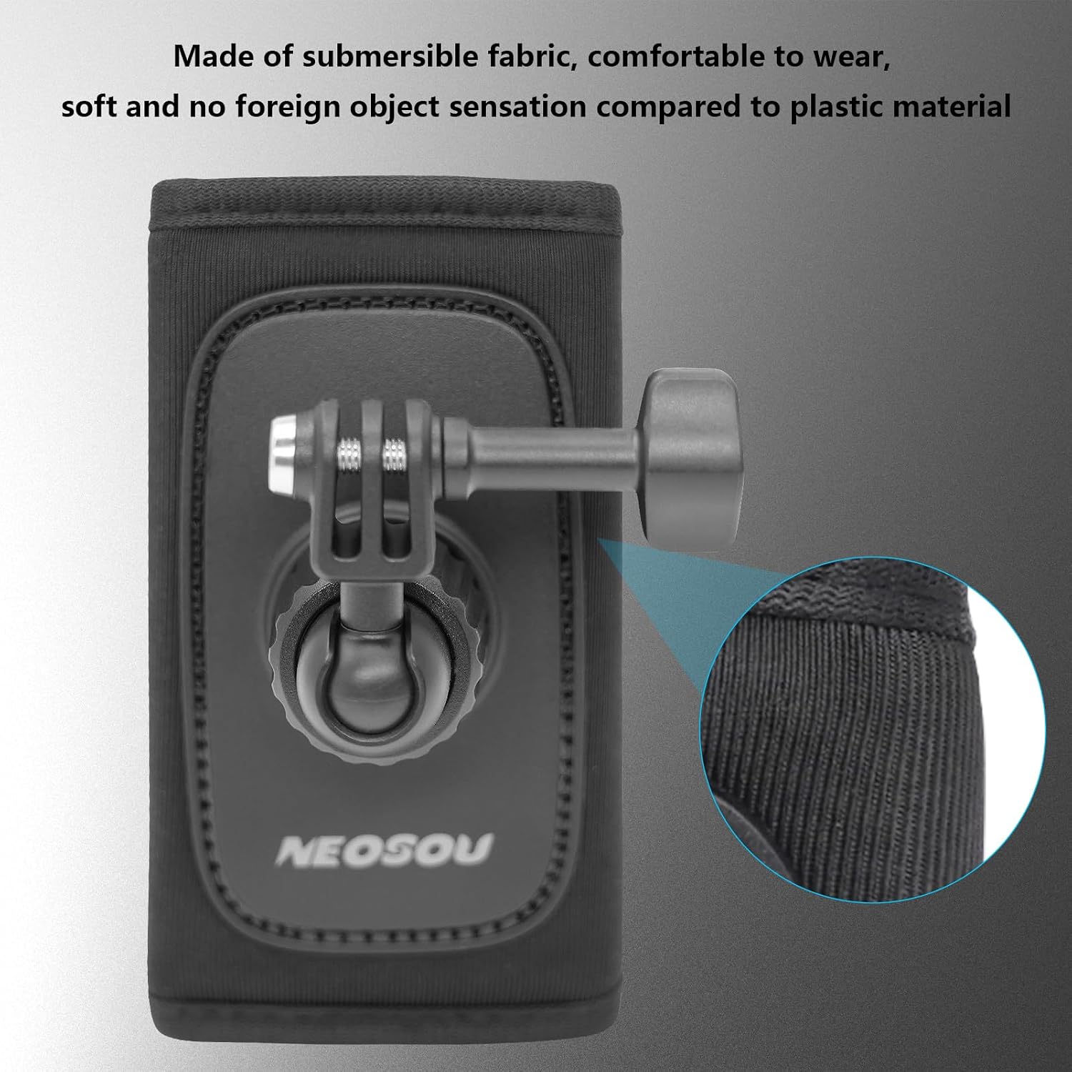 SOPORTE PARA MOCHILA NEOSOU PARA DJI OSMO POCKET 4 3 CON ADAPTADOR Y ROTACIÓN 360° - 4