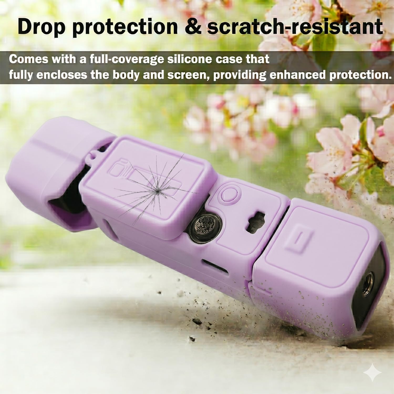 CARCASA PARA DJI OSMO POCKET 3/XTRA MUSE CON PROTECTOR DE LENTE Y PANTALLA MINGVEN - 3