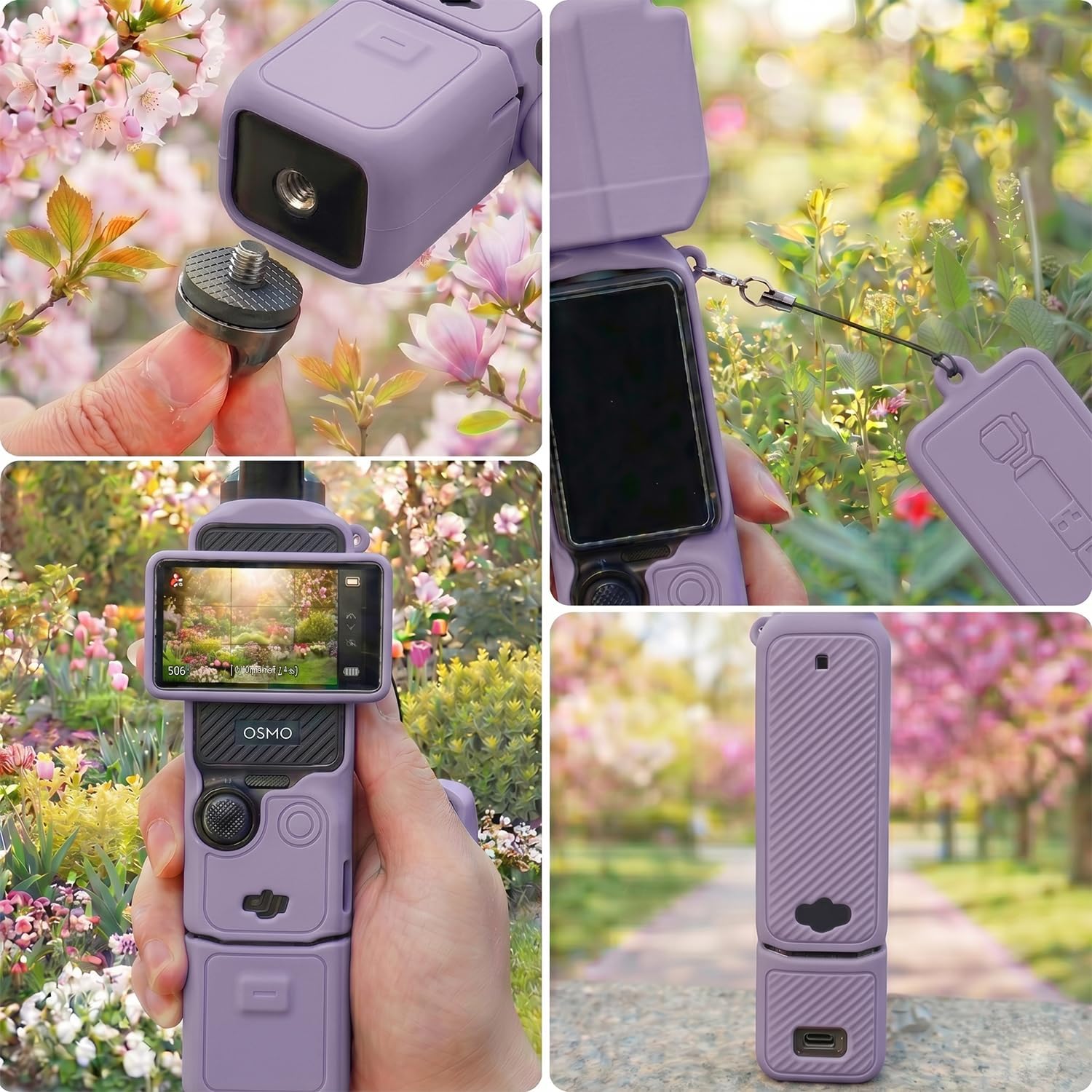 CARCASA PARA DJI OSMO POCKET 3/XTRA MUSE CON PROTECTOR DE LENTE Y PANTALLA MINGVEN - 5
