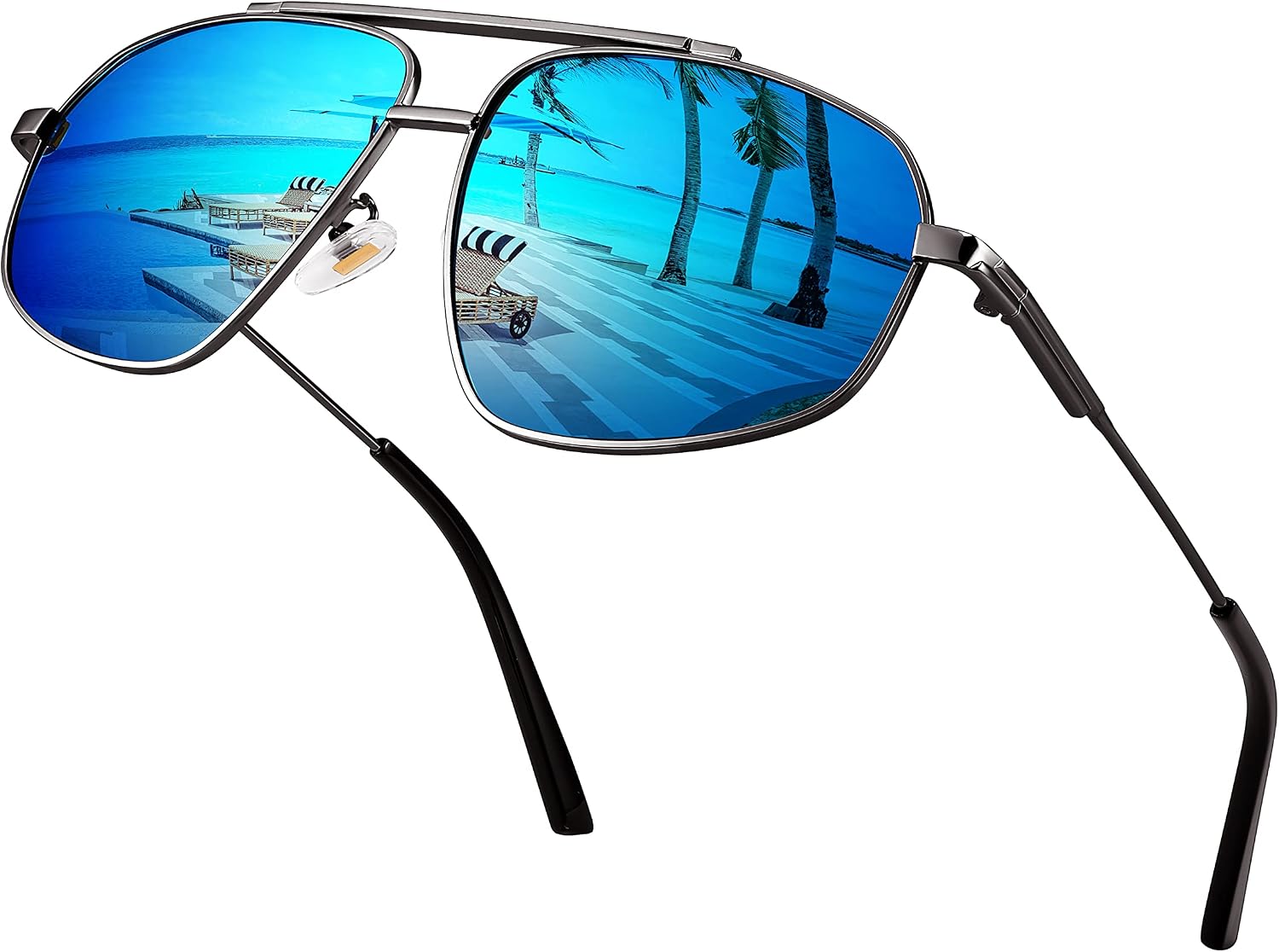 LENTES DE SOL FEISEDY AVIADOR RETRO POLARIZADOS B2364 - 1