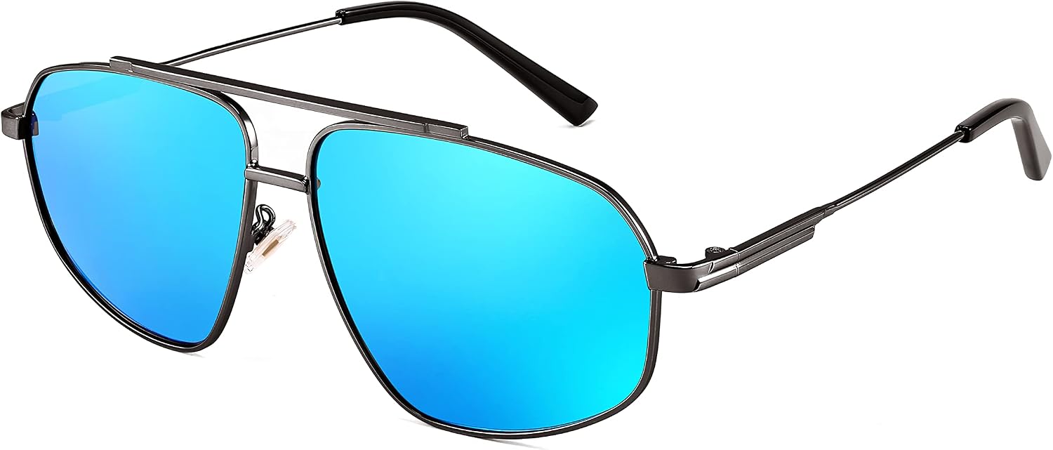 LENTES DE SOL FEISEDY AVIADOR RETRO POLARIZADOS B2364 - 4