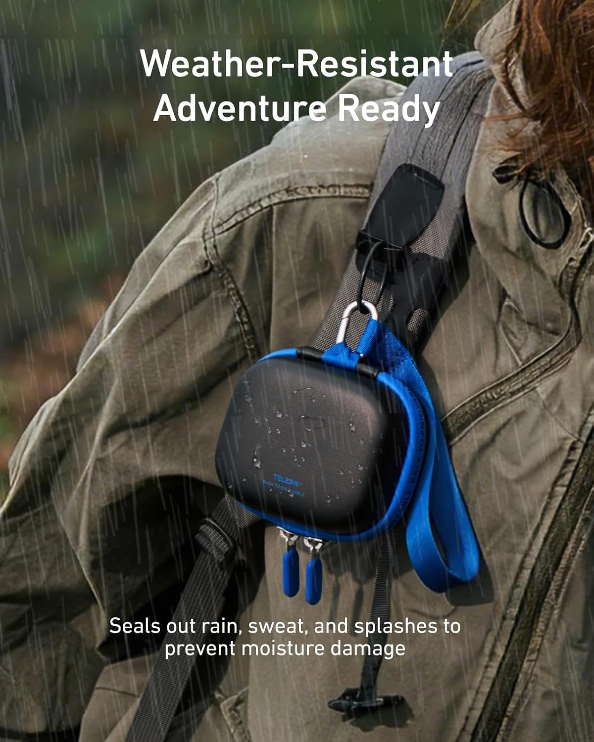 ESTUCHE RÍGIDO PORTÁTIL TELESIN DISADV PARA CÁMARAS HERO/ACE PRO/OSMO/360 - 5