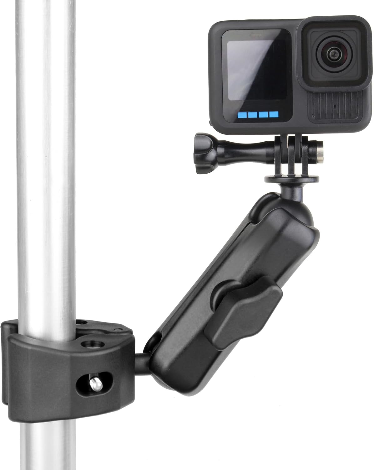 SOPORTE PARA CÁMARA GEPULY SUPER CLAMP PARA MOTOCICLETA COMPATIBLE CON INSTA360 Y GOPRO - 1