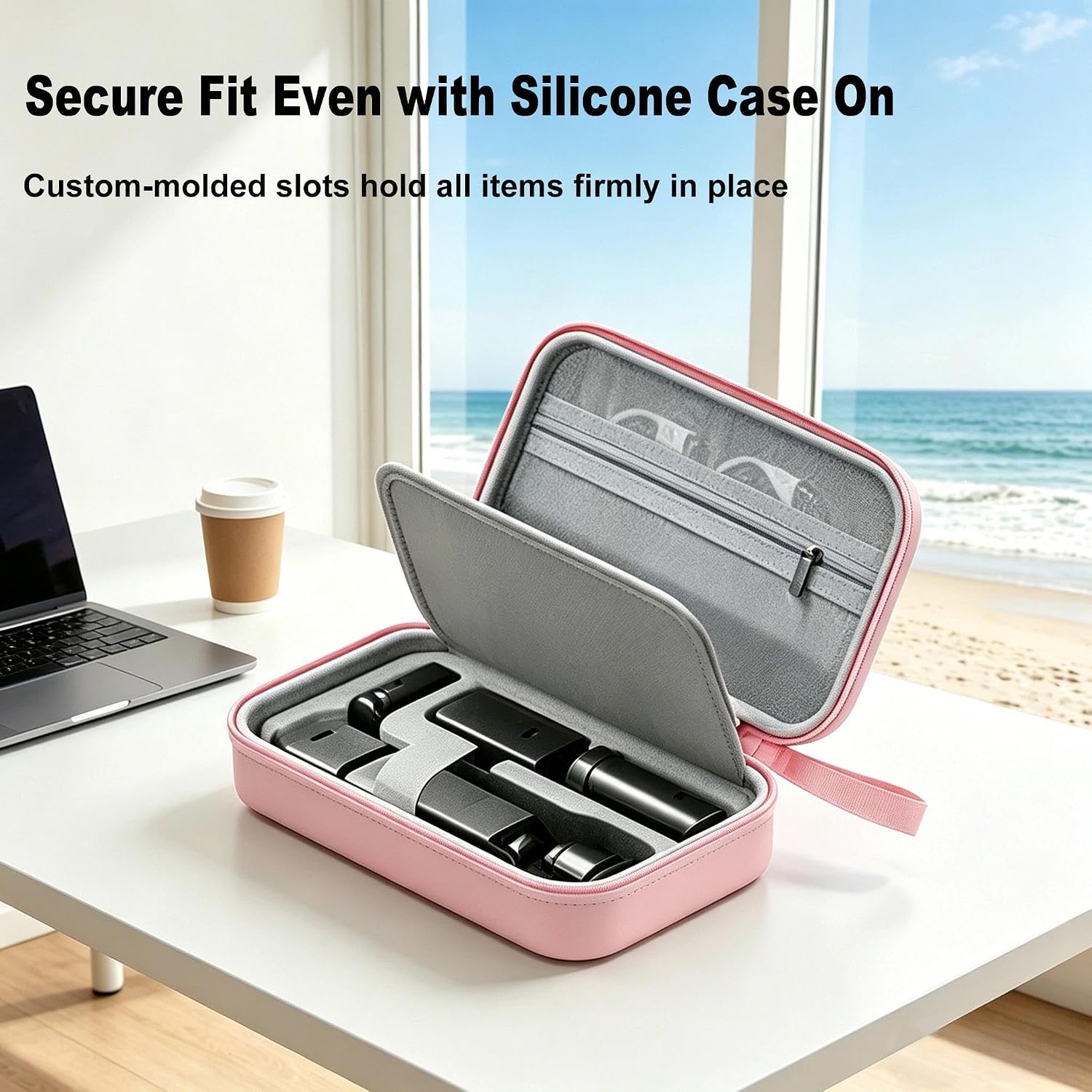 KIT DE ACCESORIOS PARA DJI OSMO POCKET 3 Y XTRA MUSE COLOR ROSA - 2