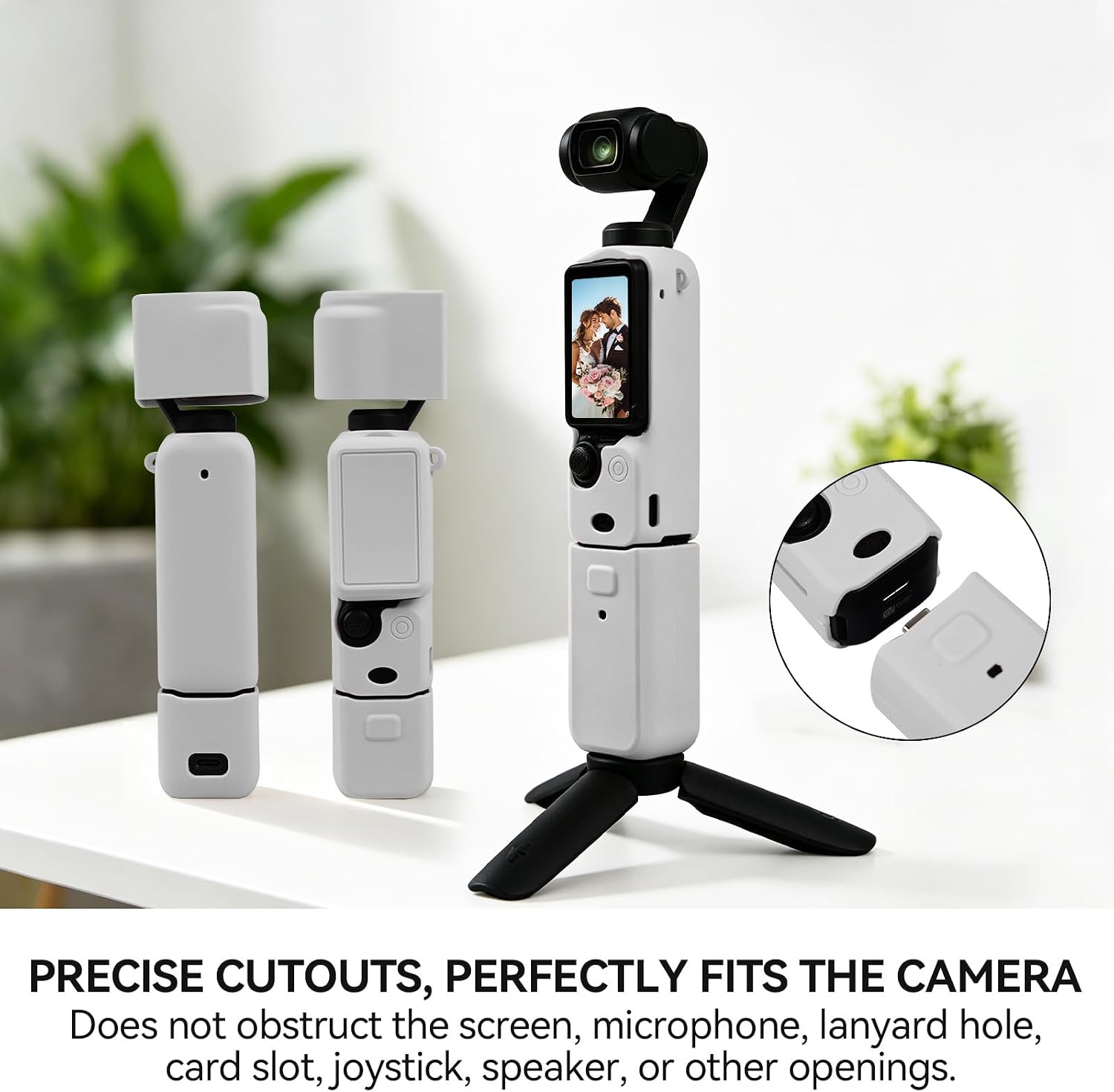 CARCASA PROTECTORA EASY HOOD PARA DJI OSMO POCKET 3/XTRA MUSE GRIS - 3