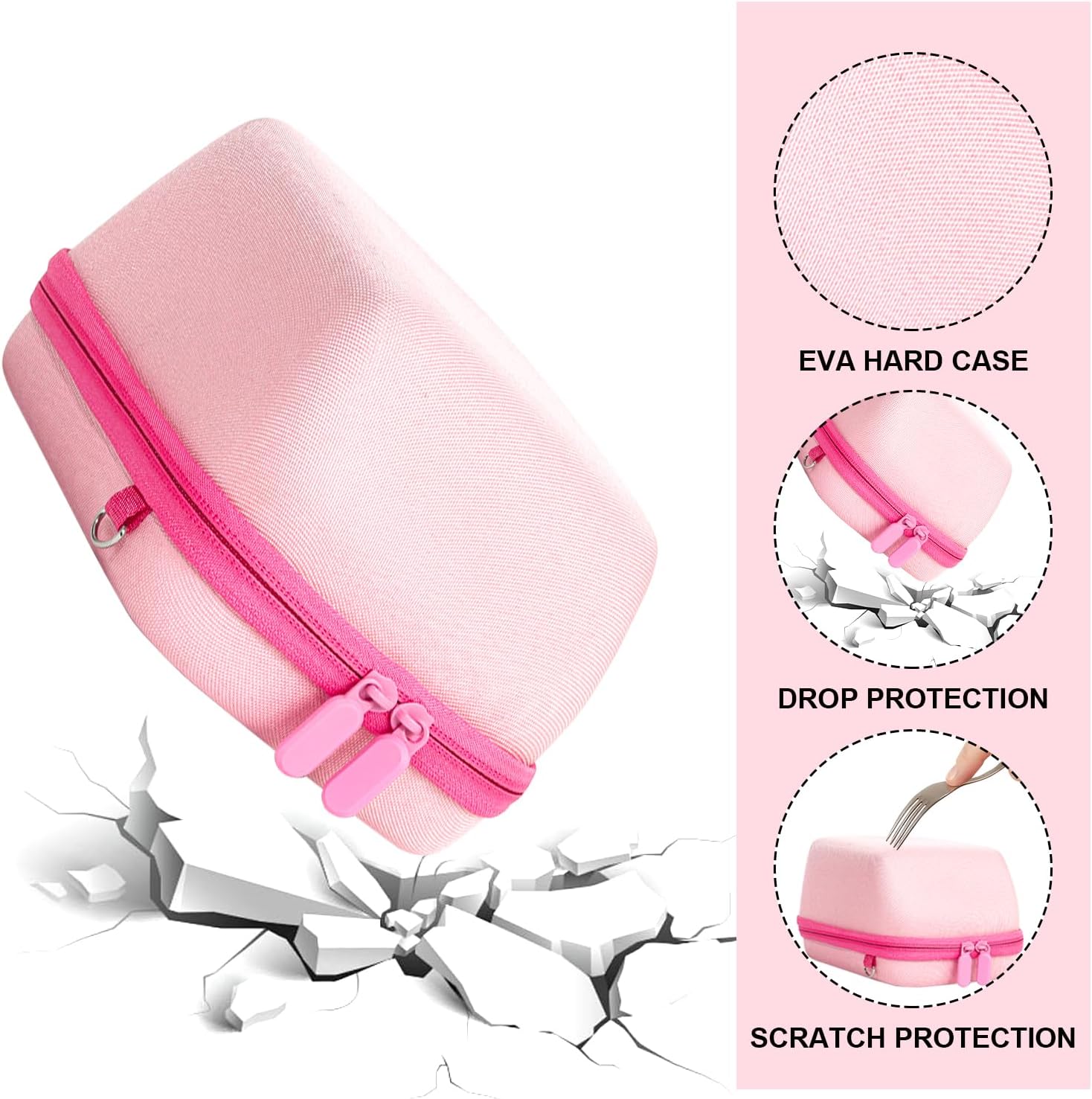FUNDA PARA CÁMARA WOGOZAN PARA POLAROID NOW/NOW+/I-TYPE/FLIP INSTANTÁNEA ROSA - 5
