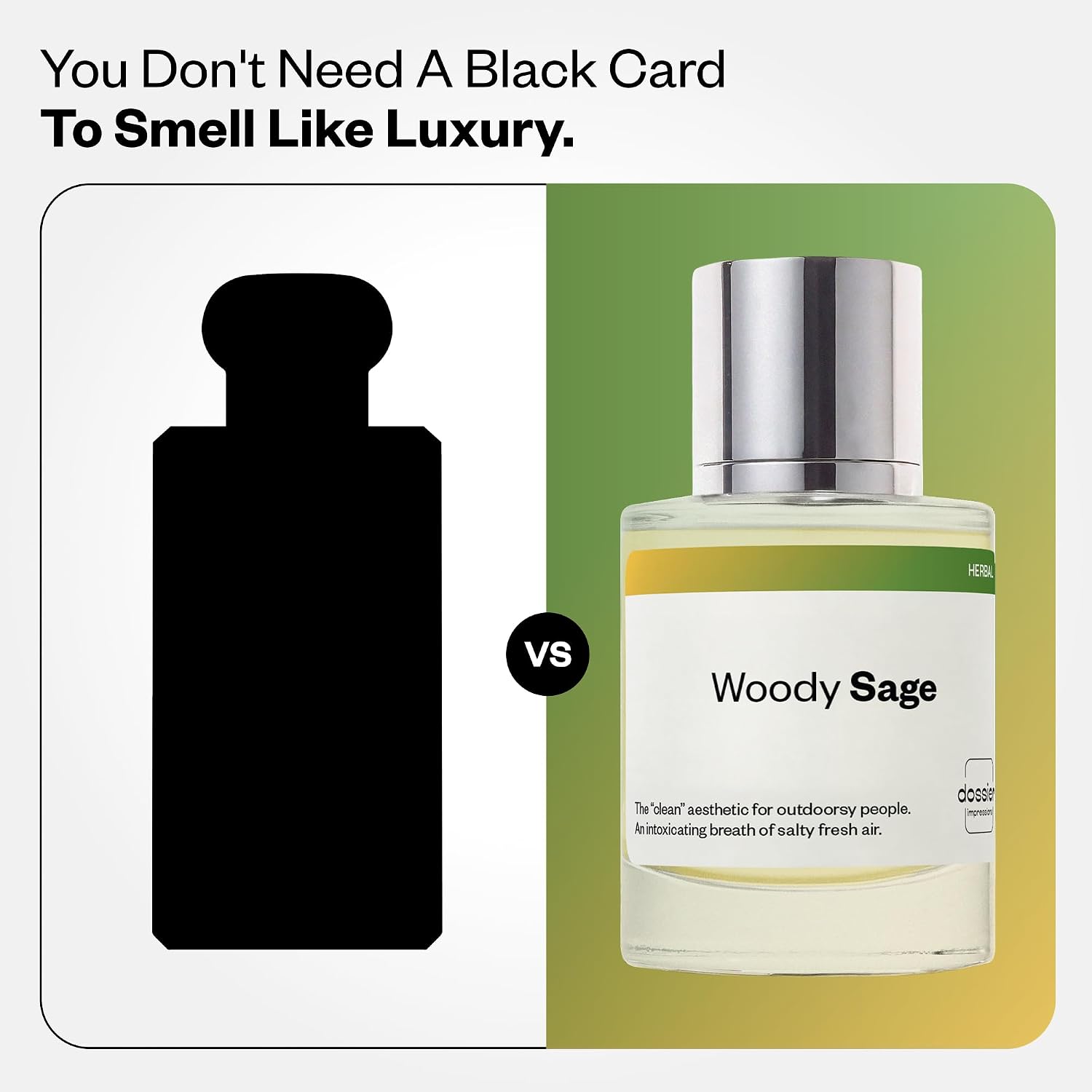 PERFUME DOSSIER WOODY SAGE INSPIRED BY WOOD SAGE Y SEA SALT UNISEX EDP 50ML - 2