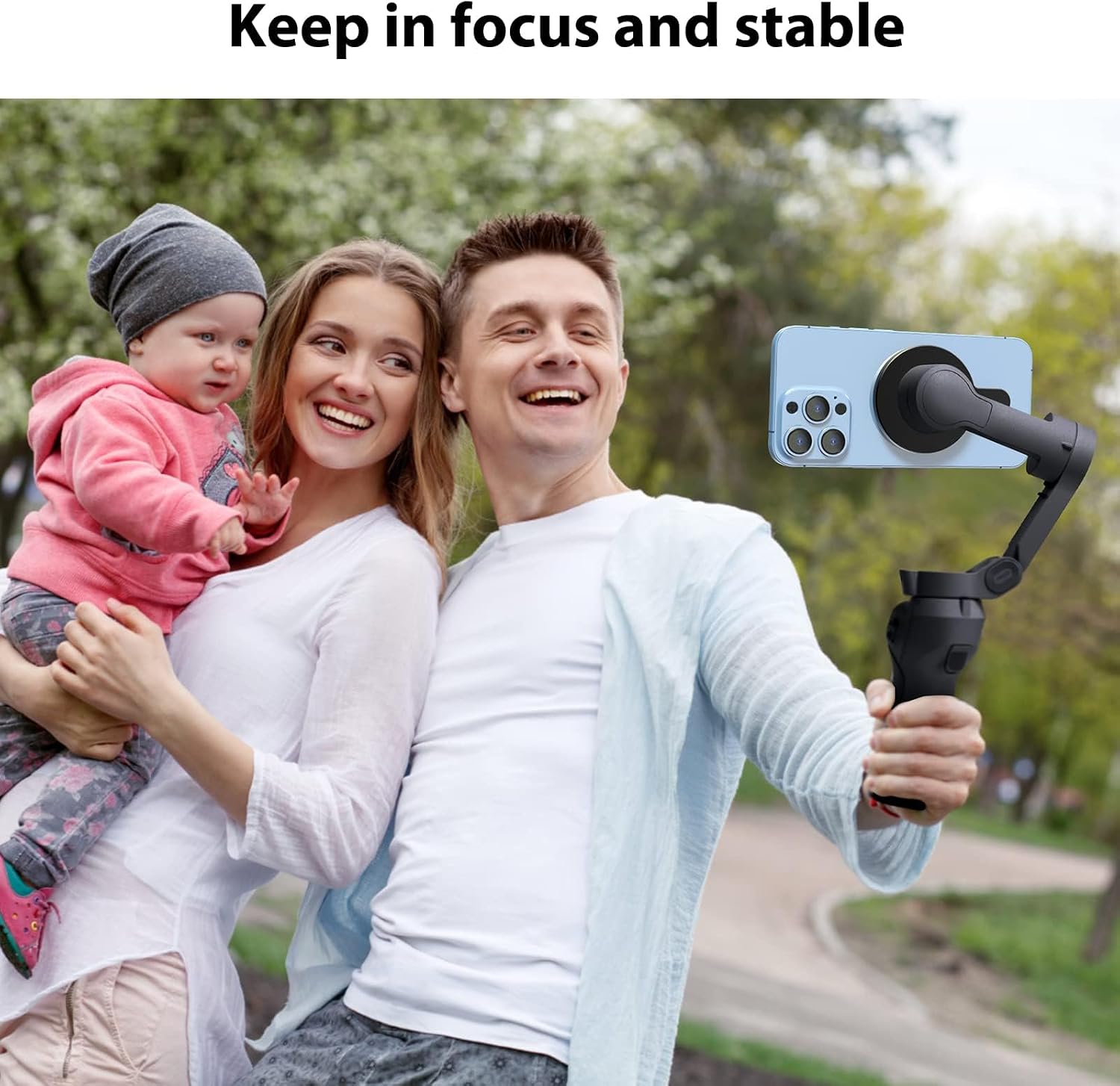 ESTABILIZADOR PARA CÁMARA AERBEIS MAGNETIC RING HOLDER PARA DJI OSMO MOBILE 8P 8 7P 7 6 SE OM 5 4 - 2