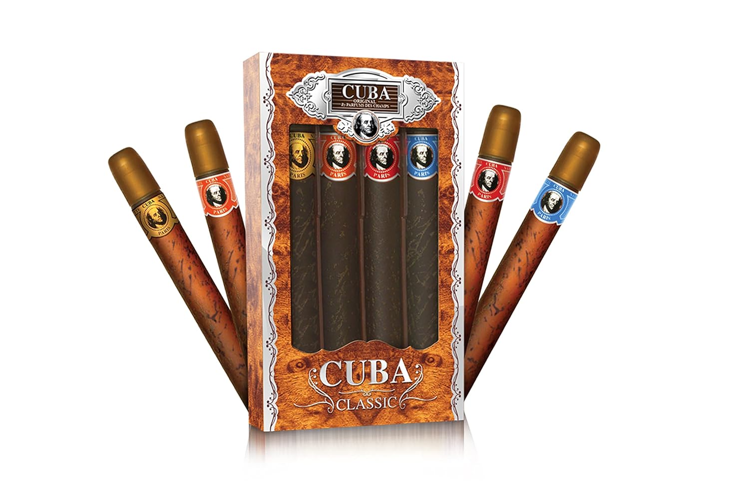 SET DE FRAGANCIAS CUBA VARIETY PARA HOMBRE 4 PIEZAS EDT 35 ML - 2