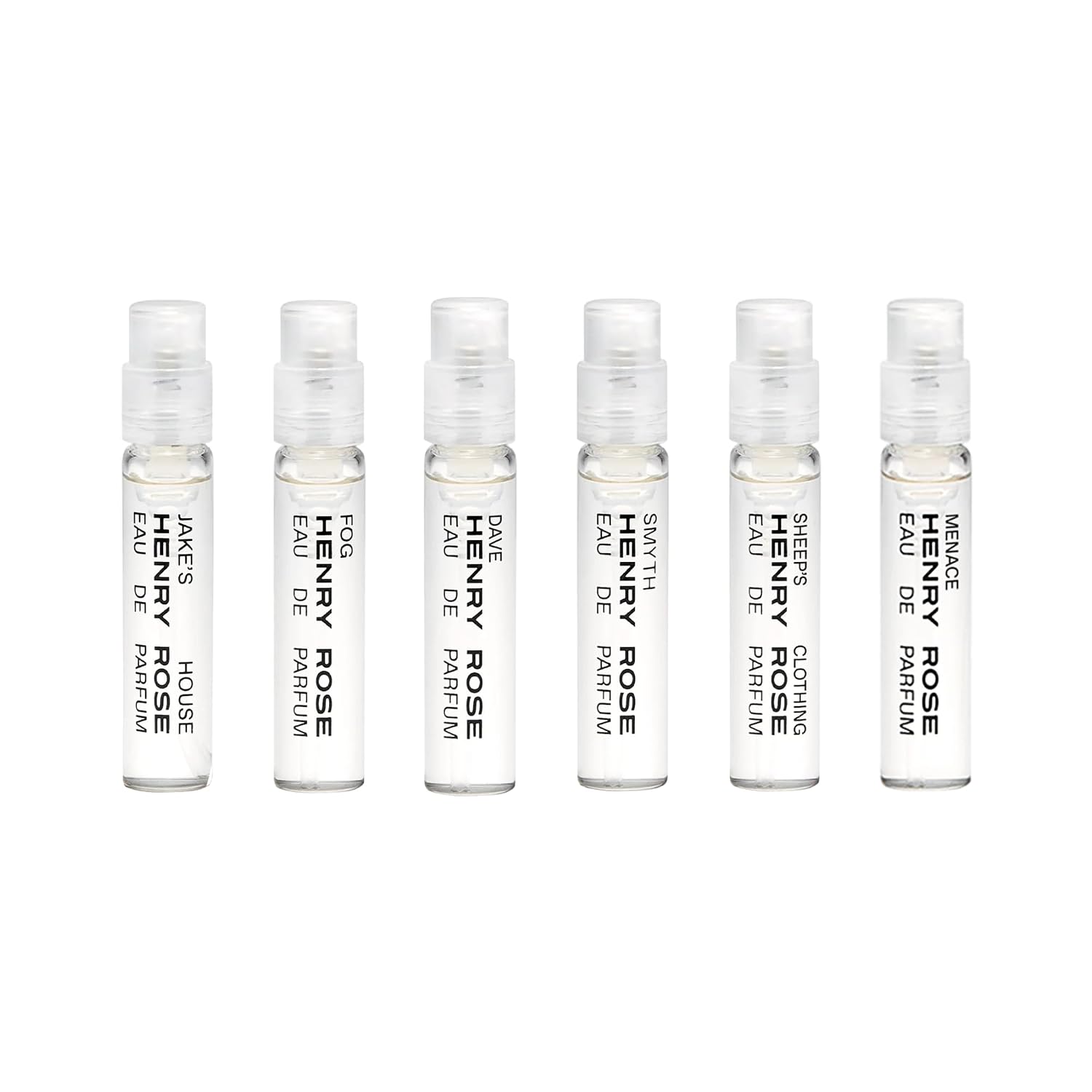 SET DE PERFUMES HENRY ROSE FRESH COLLECTION DISCOVERY 6 UNIDADES TAMAÑO VIAJE - 1