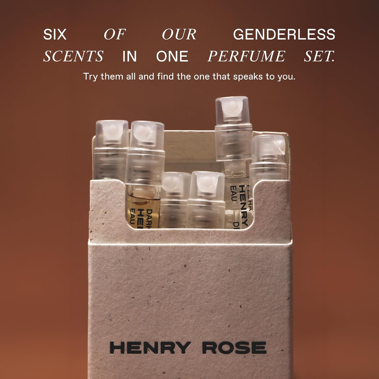 SET DE PERFUMES HENRY ROSE FRESH COLLECTION DISCOVERY 6 UNIDADES TAMAÑO VIAJE - 2
