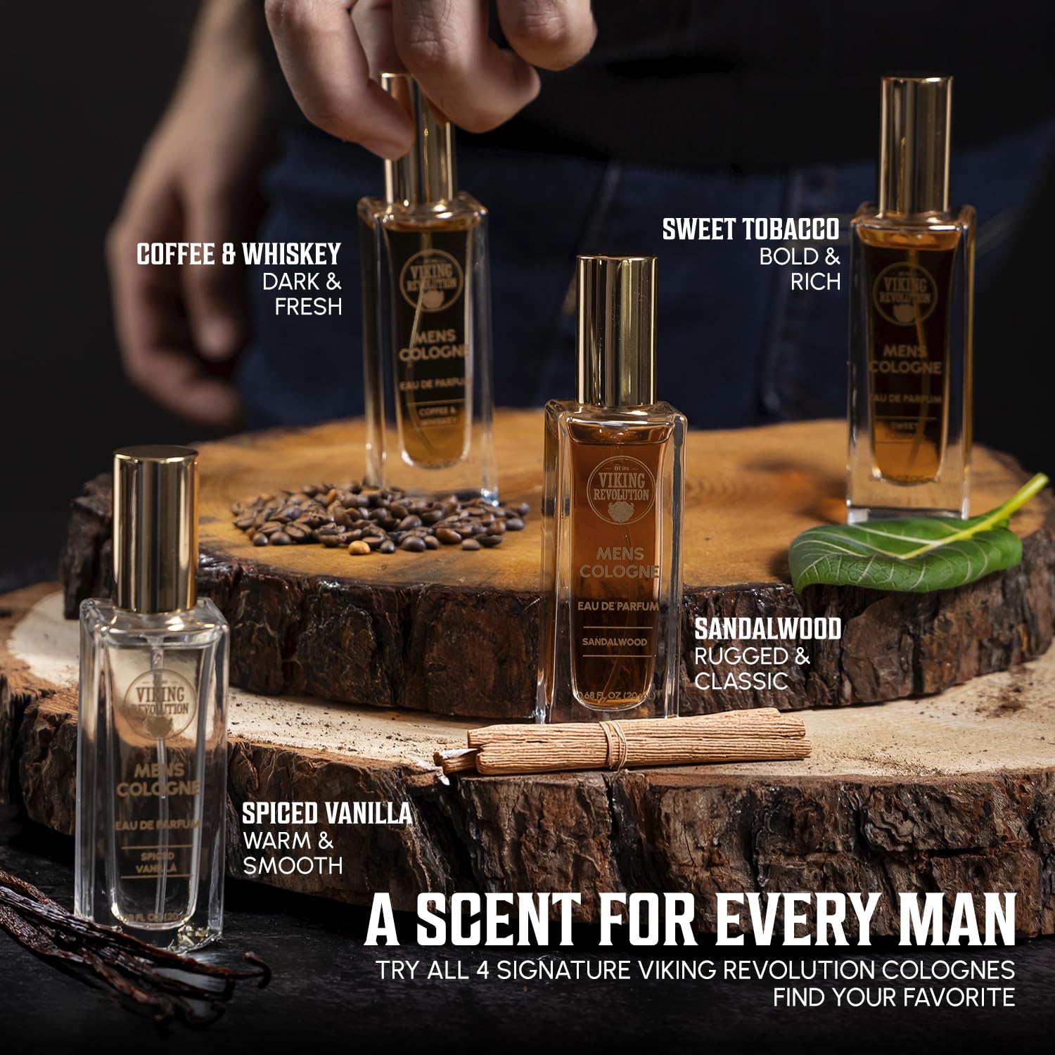 SET DE FRAGANCIAS VIKING REVOLUTION PARA HOMBRE 4 X 20 ML - 3
