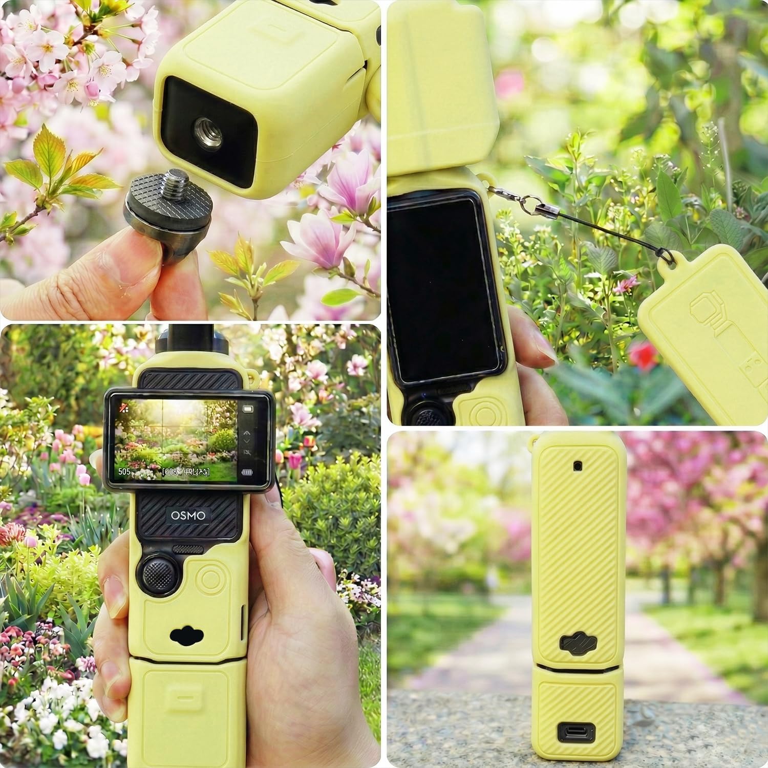 CARCASA PARA DJI OSMO POCKET 3/XTRA MUSE CON PROTECTOR DE LENTE Y PANTALLA MINGVEN - 5