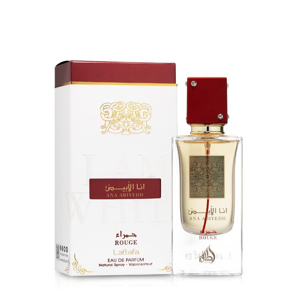 PERFUME LATTAFA ANA ABIYEDH ROUGE UNISEX 60 ML EAU DE PARFUM - 2