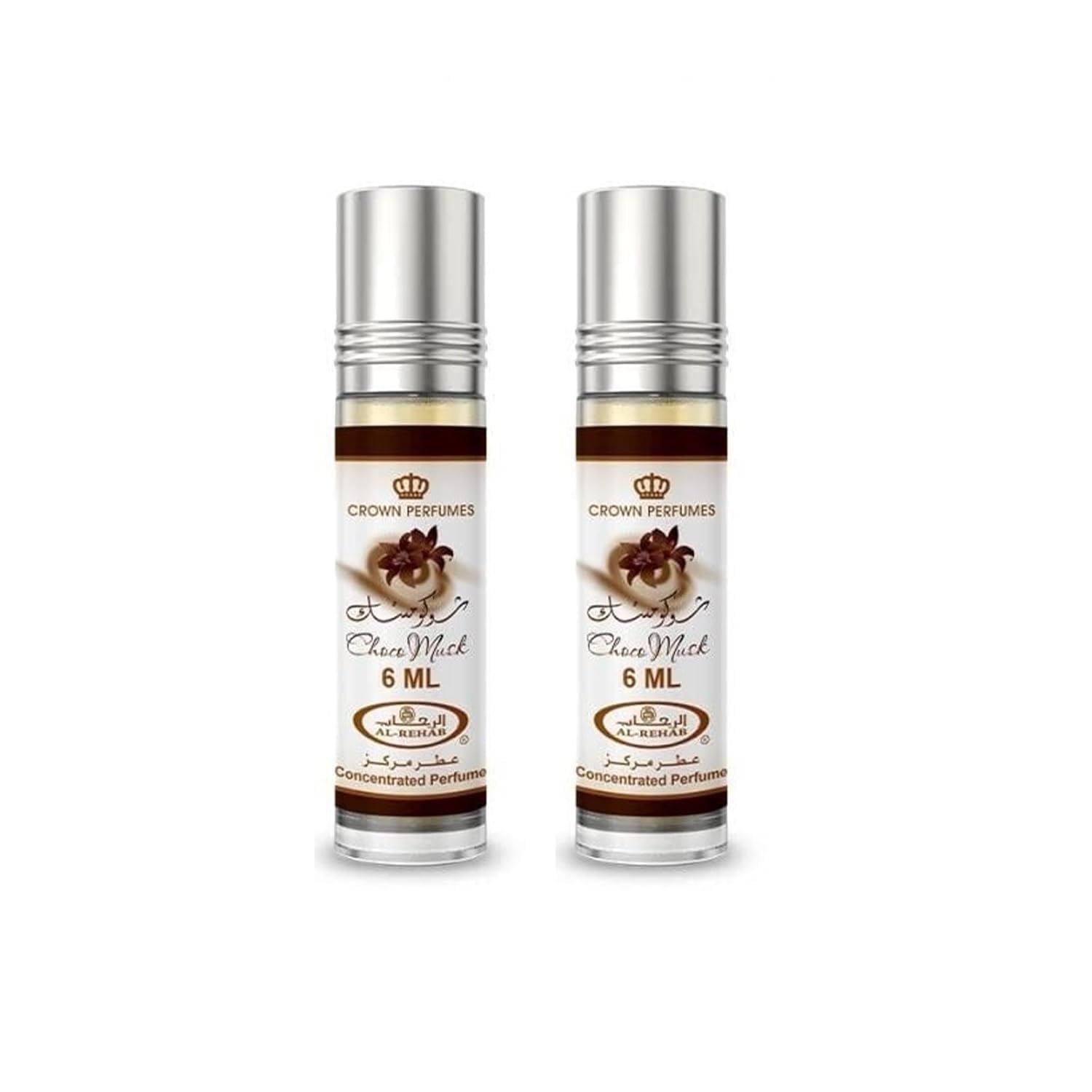 PERFUME CONCENTRADO AL-REHAB CHOCO MUSK ROLLERBALL UNISEX 6 ML PACK 4 - 3