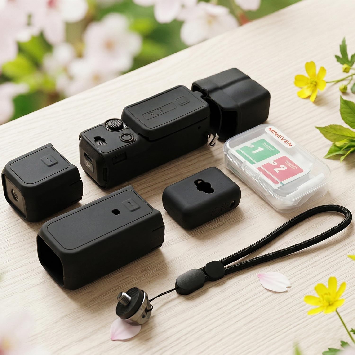 CARCASA PARA DJI OSMO POCKET 3/XTRA MUSE CON PROTECTOR DE LENTE Y PANTALLA MINGVEN - 2