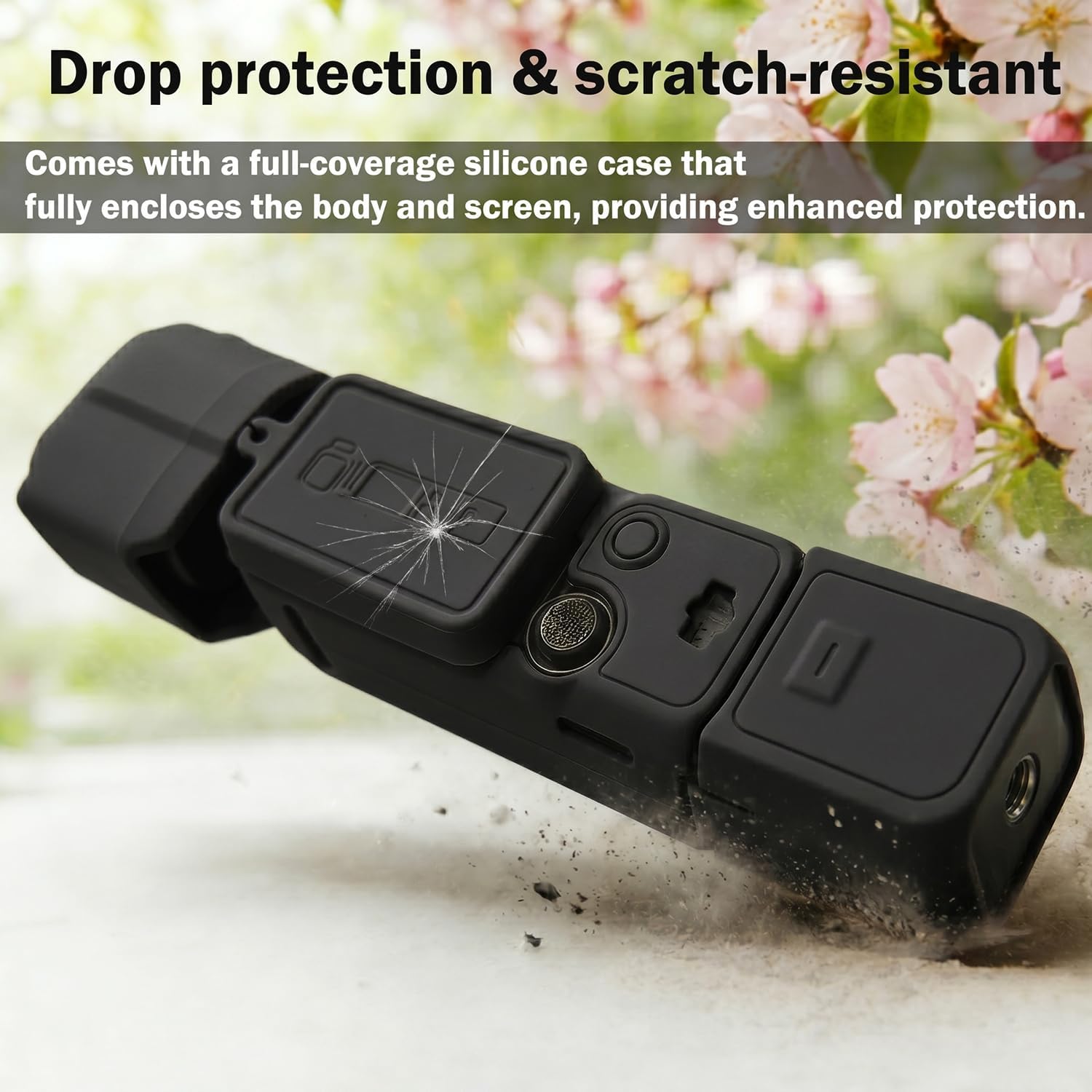 CARCASA PARA DJI OSMO POCKET 3/XTRA MUSE CON PROTECTOR DE LENTE Y PANTALLA MINGVEN - 3