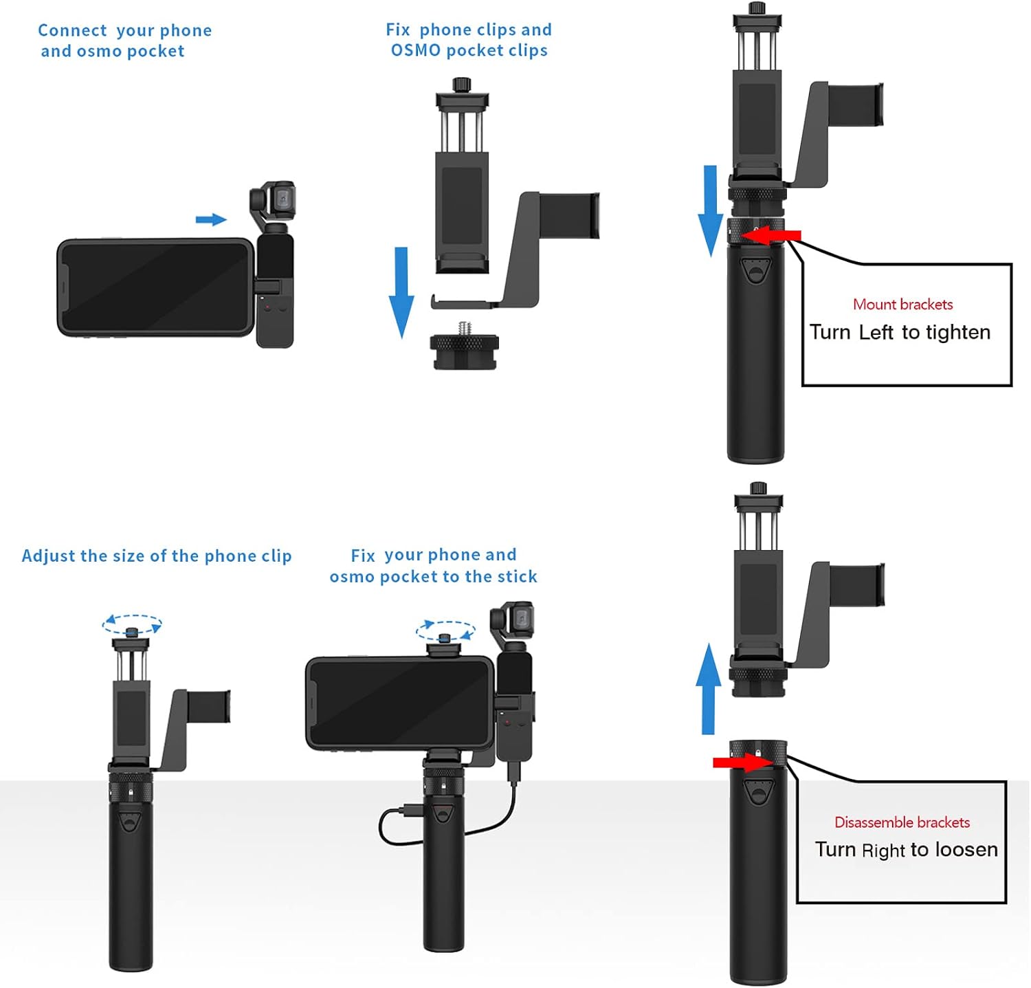 POWER BANK SMATREE PORTABLE POWERSTICK PARA DJI OSMO POCKET 1 Y 2 CON SOPORTE PARA SMARTPHONE - 4