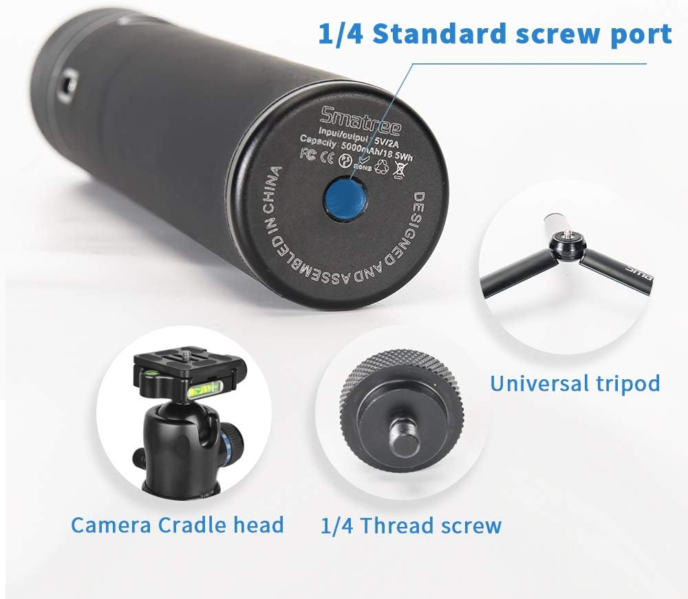 POWER BANK SMATREE PORTABLE POWERSTICK PARA DJI OSMO POCKET 1 Y 2 CON SOPORTE PARA SMARTPHONE - 5