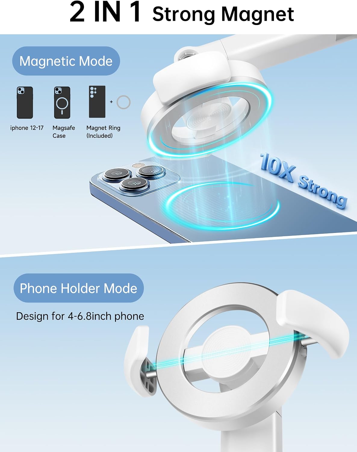 TRÍPODE PARA CÁMARA VICTIV 70 PULGADAS MAGNÉTICO EXTENSIBLE CON CONTROL REMOTO - 2