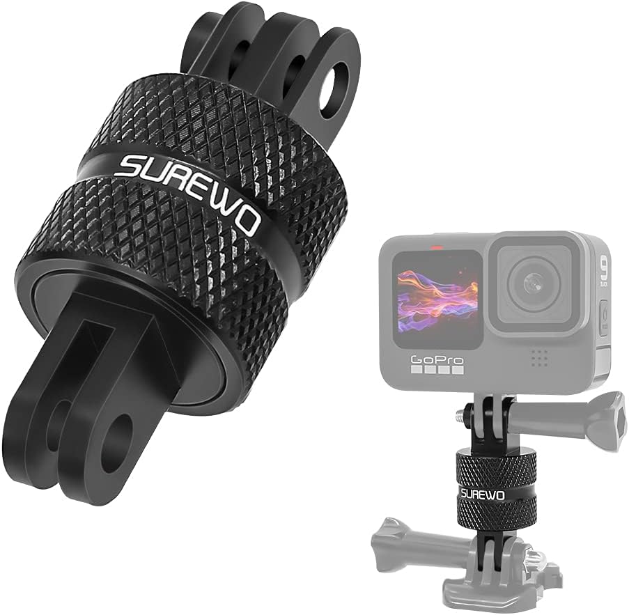 SOPORTE PARA CÁMARA SKEZN ALUMINIO ROTACIÓN 360° COMPATIBLE GOPRO Y OTRAS - 1