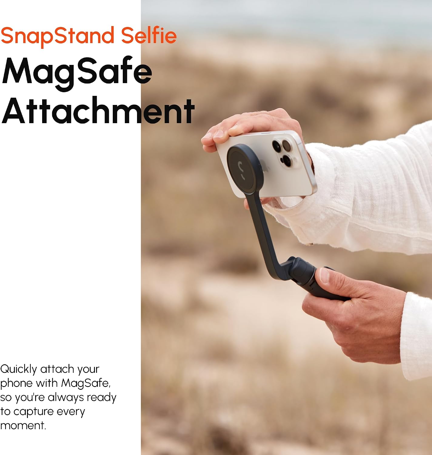 TRÍPODE PARA CÁMARA SHIFTCAM SNAPSTAND SELFIE NEGRO - 5